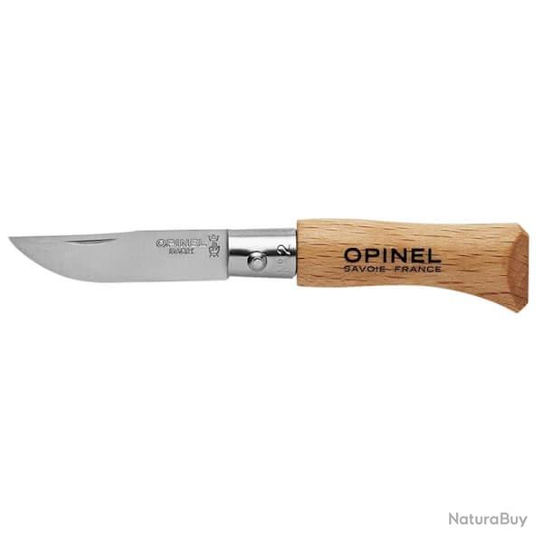 Couteau pliant Opinel N 04 "Tradition inox" 121040