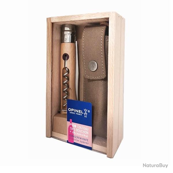 Plumier Opinel N 10 tire-bouchon/dcapsuleur 3 pices 2620