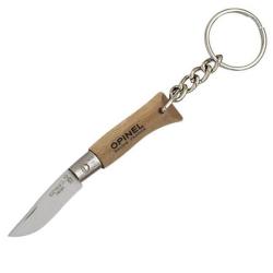Couteau Opinel porte-cl&eacute;s N.2 manche h&ecirc;tre