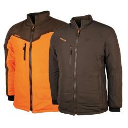 Blouson de chasse Multi-Hunt réversible orange/marron 5XL