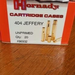 20 Etuis Hornady Cal .404 JEFFERY