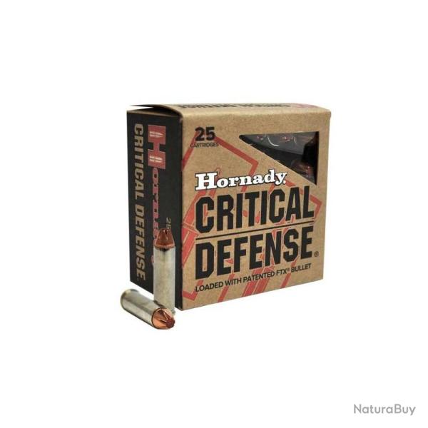 BOITE DE 20 CARTOUCHES HORNADY 40 S&W 165 GR FTX CD