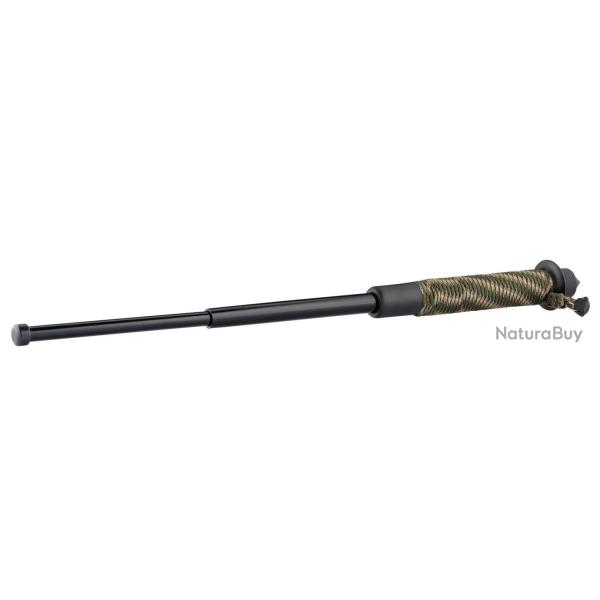 Matraque tlscopique de survie - Manche paracorde camo Matraque 63 cm