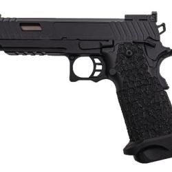 Réplique GBB hi-capa 5.1 noir/Bronze Golden Eagle REP GBB GE HI CAPA NOIR / CULASSE GOLD GRIP ANTIGL
