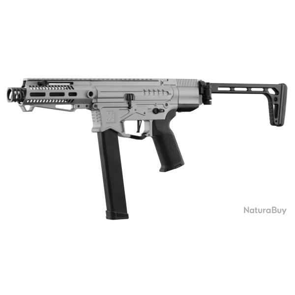 Rplique Zion Arms PW9 MOD 0 Chrome avec crosse offerte Rplique Zion Arms PW9 MOD 0 Chrome avec cro