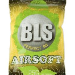 Billes 6mm Airsoft BIO Blanches 0.28g - BLS - Sac de 1 kg Carton 20 Sachets 1KG - BIO - 0.28g BLS