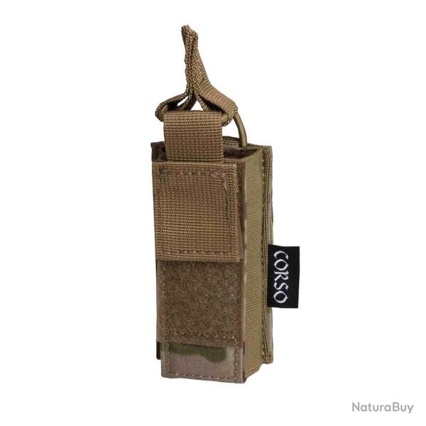 Poche porte-chargeur simple pour pistolet Dagger MK2 MOLLE - Corso Tactical Coyote