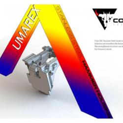 Hammer Housing SS en acier inoxydable pour Glock UMAREX SS Hammer Housing en acier inoxydable pour G