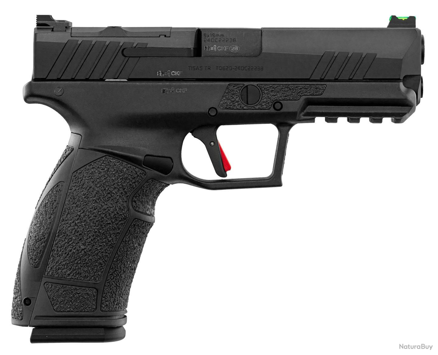 Pistolet TISAS PX-9 DUTY GEN 3 calibre 9x19 mm PX-9 Duty Noir-FDE