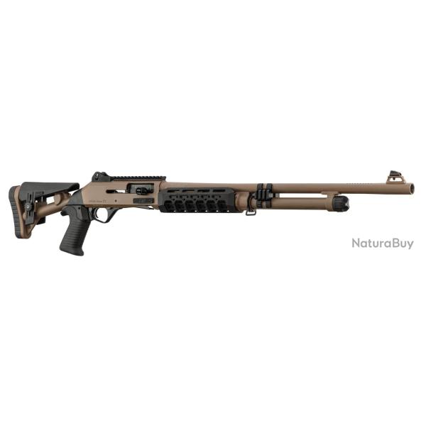 Fusil semi automatique AKSA ARMS S4 EXTREME Cal. 12/76 - TAN S4 EXTREME 24" Tan