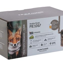 NUM'AXES - Piège photographique cellulaire PIE1067 - 4G - LIVE STREAMING Piège photographique cellul