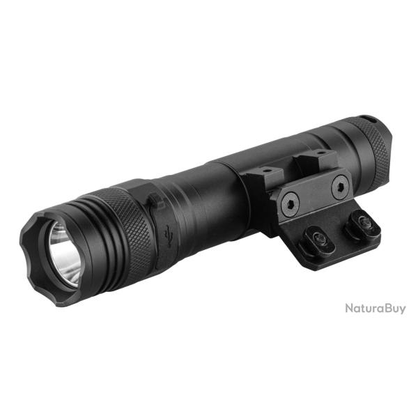 Lampe Tactique Skywoods Tactical Orghini L70192 - 1250 Lumens avec Montage Rail M-Lock M-Lock