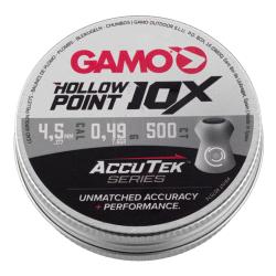 Plombs Gamo Hollow Point Accutek 4.5mm GAMO PL HOLLOW POINT ACCUTEK 4.5 BTE/500