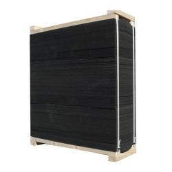 Cible en Mousse avec Cadre en Bois 60x60x30&nbsp;cm Band&eacute;e Cible en mousse 60x60x30 cm