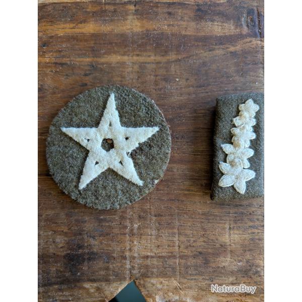 Vends double insigne peut �tre Japonais