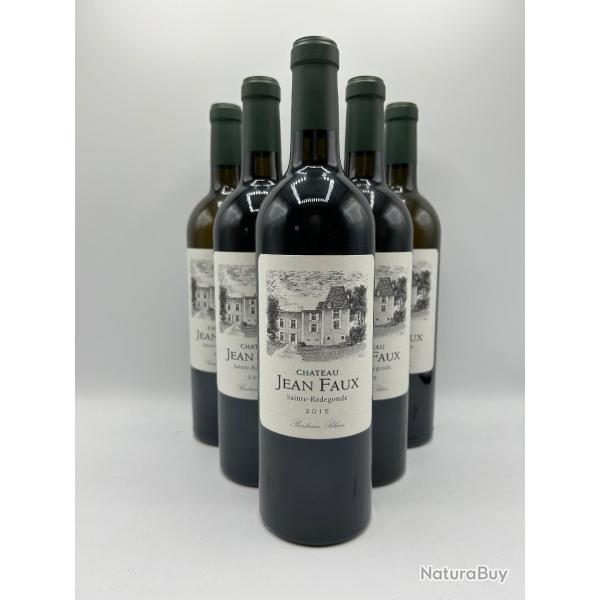 Vente Flash ! 2015 Chteau Jean Faux Sainte-Radegonde - Bordeaux Blanc - 6 Bouteilles
