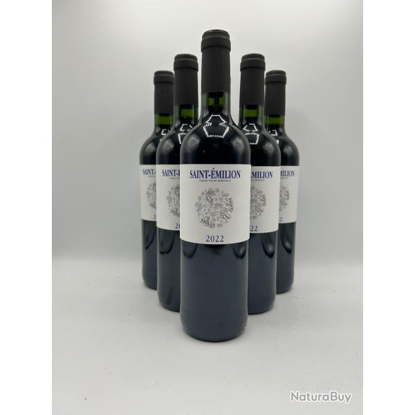 Vente Flash ! 2022 Maison des Grandes Arches Saint-milion Grand Vin de Bordeaux - 6 Bouteilles