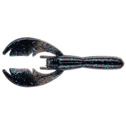 Leurre Souple Netbait Paca Craw Baitfuel 12,5cm 12,5cm par 8 Black Blue Flake