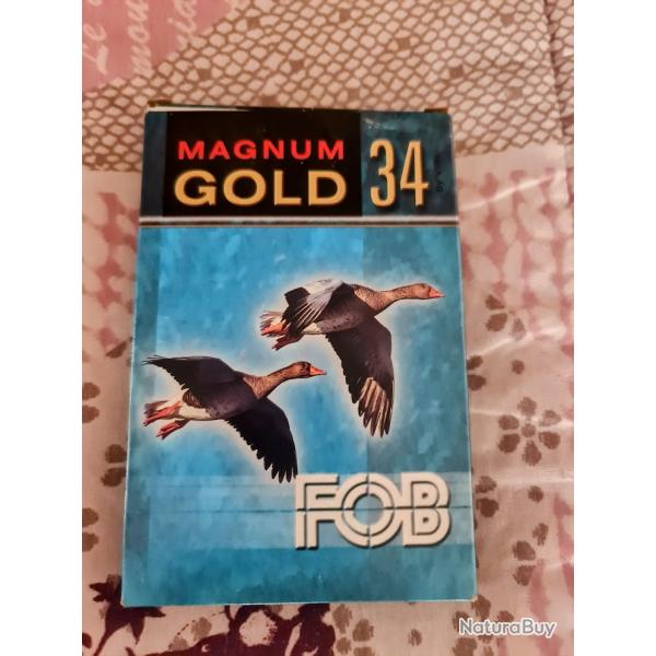 Cartouches Fob Gold 34 Magnum - Cal. 20-76