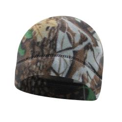 Bonnet Chasse Camo Polaire Chaud Woodland Unisex Taille Unique Isolation Thermique Anti-Froid