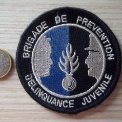 obsol&egrave;te &eacute;cusson militaire brigade pr&eacute;vention gendarmerie insigne tissu