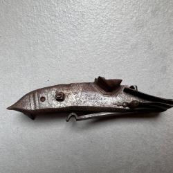 Platine Pistolet Luissen Ancien R&eacute;gime (535)