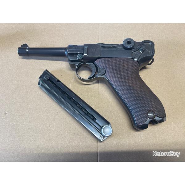 VENDS PISTOLET MAUSER mod: P08 cal: 9m/m