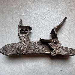 Platine Fusil R&eacute;glementaire d&eacute;cor&eacute;e An IX (537)