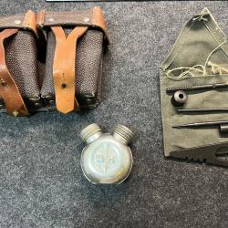 Ensemble de fusil Mosin Nagant Russe 91/30 (Cartouchi&egrave;re + Kit nettoyage + Huilier)