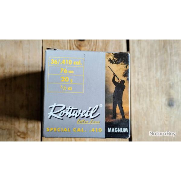 LOT 100 pcs .410 magnum 76mm 20g no 9