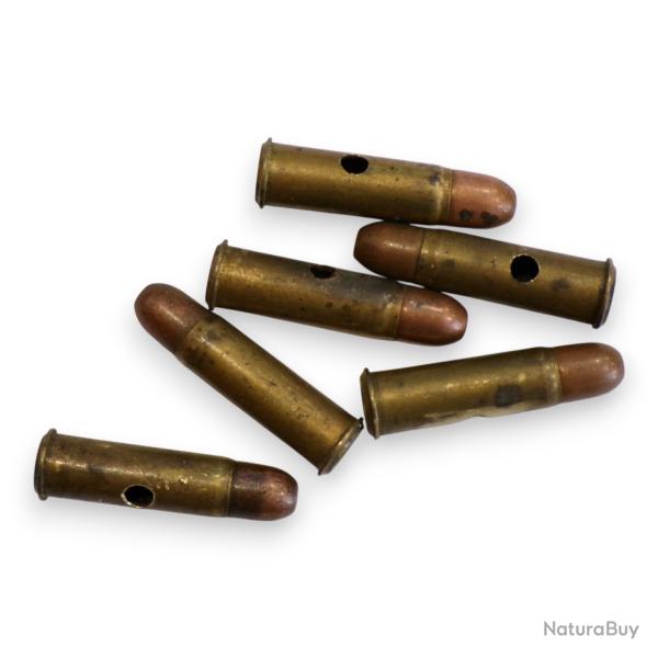 Lot de 6 cartouches 8mm 1892 neutralises
