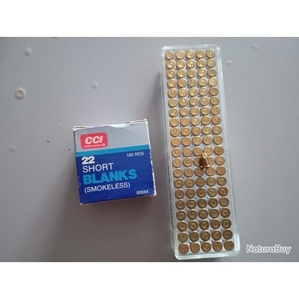 101 Munitions 22 short a blanc