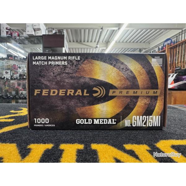 Amorces FEDERAL LARGE MAGNUM RIFLE (x1000)