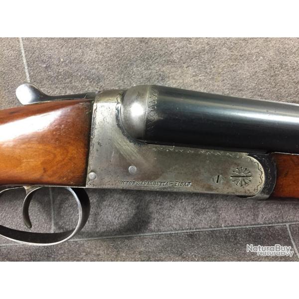 Fusil cal 12 juxtapos� Victor SARASQUETA