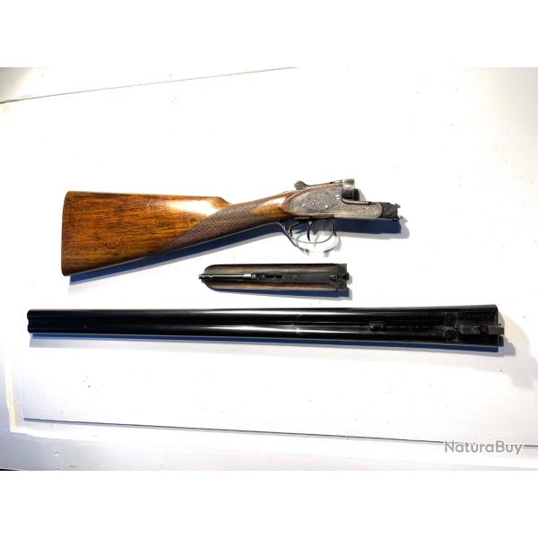 Fusil platine juxtapos cal 12/70 Masquelier Lige