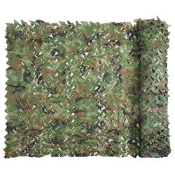 "Filet Camouflage 2x5 m Maille Jungle For&ecirc;t ou Vert Arm&eacute;e - Pare-Soleil UV Chasse Aff&ucirc;t Tir, Abri