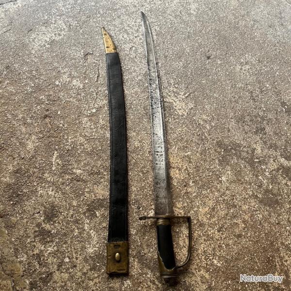 Ancien Sabre d'officier de gendarmerie - Lieutenant des Brigades des Baronnies -Fin XVIIIe Militaria