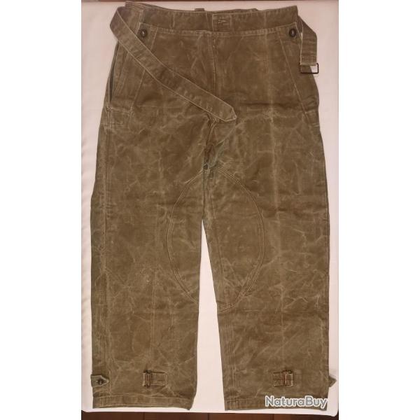 Salopette imperm�abilis�e motocycliste mod�le 1938