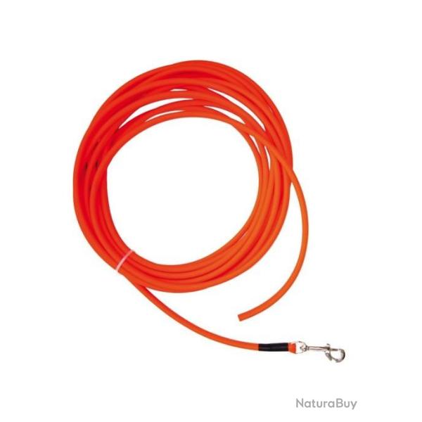 LONGE HELEN BAUD RONDE ORANGE 10 M