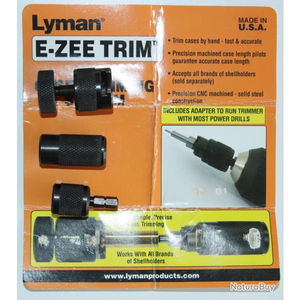E-ZEE Trim Lyman Raccourcisseur  Main