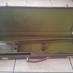 Mallette pour fusil en cuir