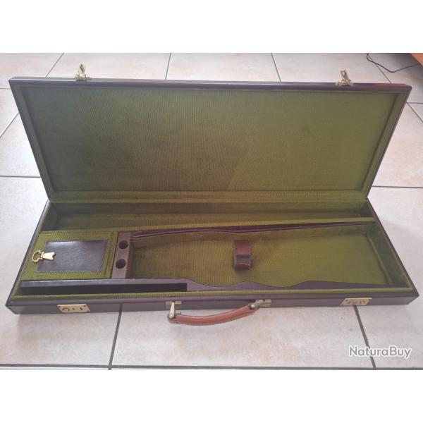 Mallette pour fusil en cuir