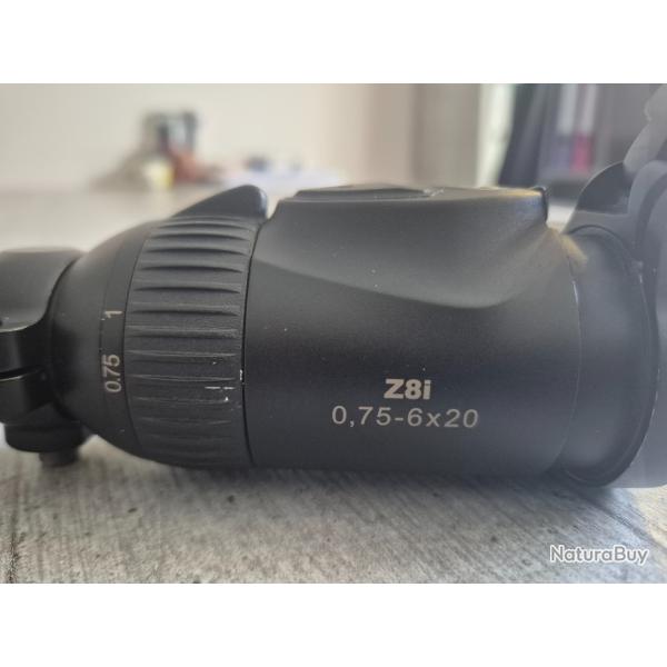 Lunettes battu Z8I Swarovski 0,75 6x20 AIF