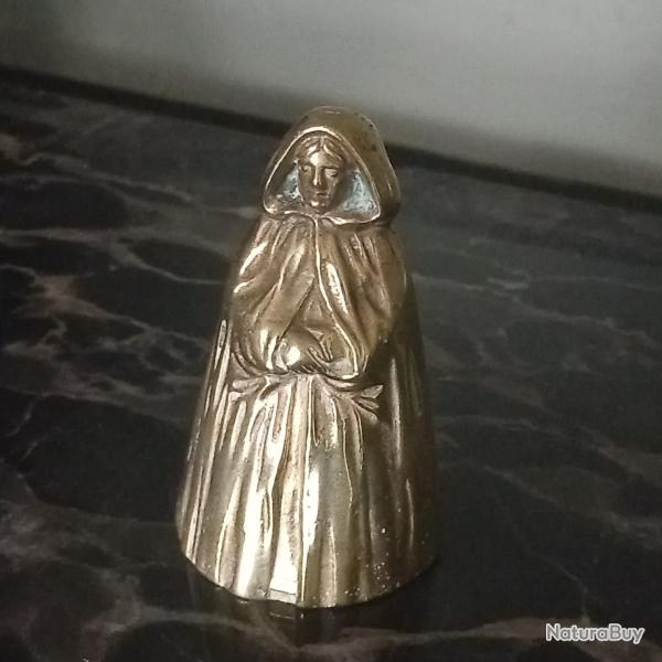 cloche de table , de service en bronze dor�