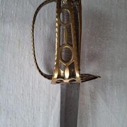 SABRE D'OFFICIER D'INFANTERIE À GARDE TOURNANTE, Révolution.