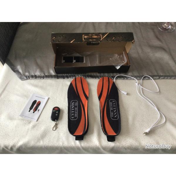 Semelles chauffantes lectriques