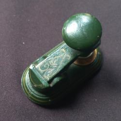 Tampon à gaufrer ancien - presse à sec XIXe