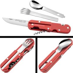 Couvert camping Bivouac arm&eacute;e rouge TB Outdoor