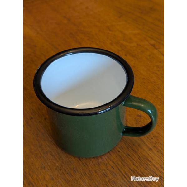 Mug chasse en acier �maill�