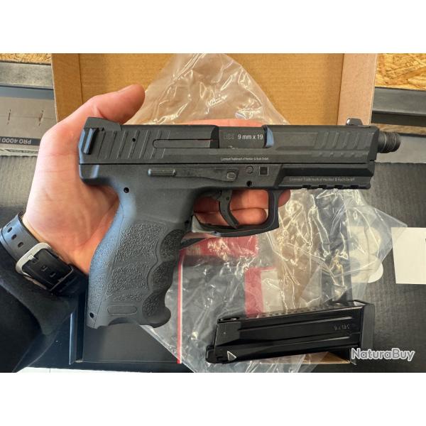 OCCASION - Pistolet HECKLER & KOCH VP9 (version US du SFP9 SD) TACTICAL Filet BBS 6MM GAZ 1,0 J